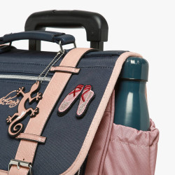 Caméléon Vintage Fantasy Wheeled School Bag 38cm Ballet Dancer