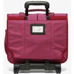 Caméléon Vintage Fantasy Cartable A Roulettes 41cm Glossy Cherry dos