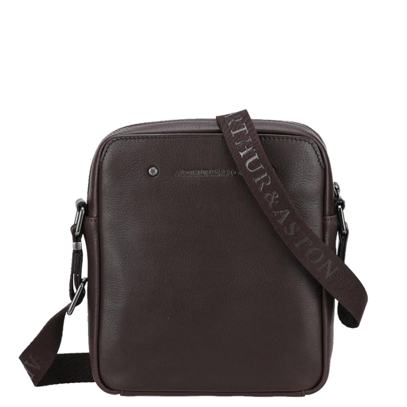 Arthur et Aston Danny Grand Sac Porté Travers Pour Homme En Cuir Ch...