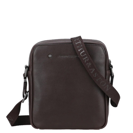 Arthur et Aston Danny Grand Sac Porté Travers Pour Homme En Cuir Ch...