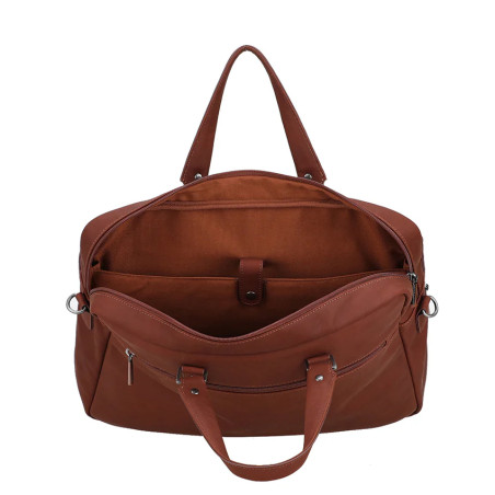 Arthur & Aston Arsène Large Document Holder in Leather for Men Cognac