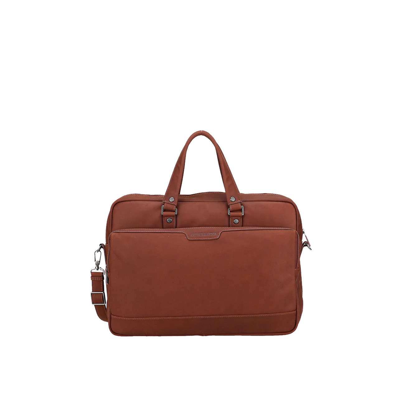 Arthur & Aston Arsène Large Document Holder in Leather for Men Cognac