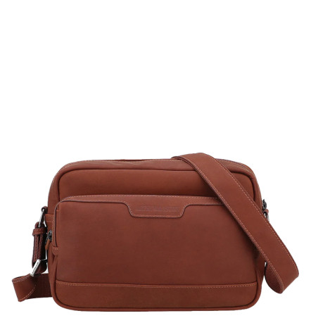 Arthur & Aston Arsène Small Crossbody Leather Bag 2 Compartments fo...