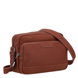 Arthur & Aston Arsène Small Crossbody Leather Bag 2 Compartments fo...