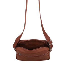 Arthur & Aston Arsène Small Crossbody Leather Bag 2 Compartments fo...