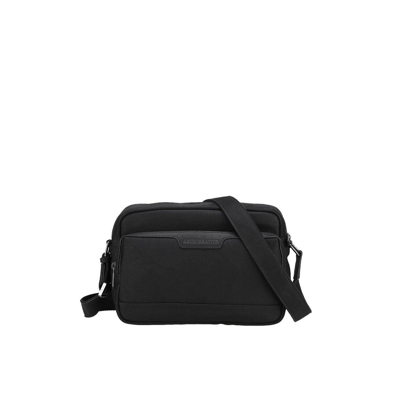 Arthur & Aston Arsène Small Crossbody Leather Bag 2 Compartments fo...
