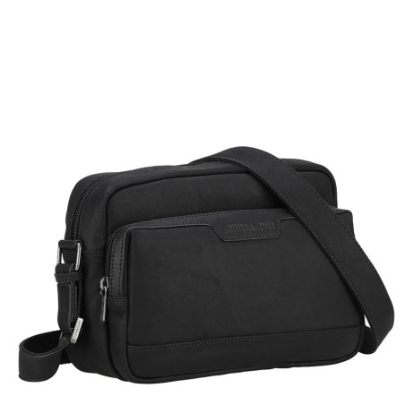 Arthur & Aston Arsène Small Crossbody Leather Bag 2 Compartments fo...