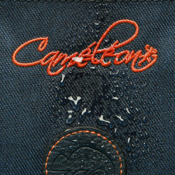 Cameleon Vintage Urban Sports Bag Navy Orange Stitchin