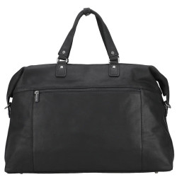 Arthur & Aston Arsène Carry-On Travel Bag in Black Leather