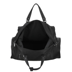 Arthur & Aston Arsène Carry-On Travel Bag in Black Leather