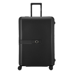 Delsey Vauban Hard Shell 4-Wheel 70 CM TSA Black Suitcase