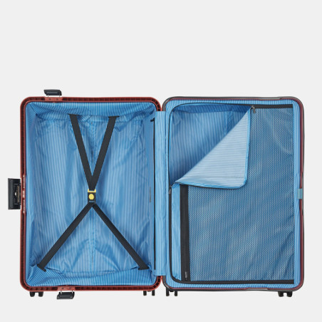 Delsey Vauban Hard Shell 4-Wheel 70 CM TSA Terracotta Luggage