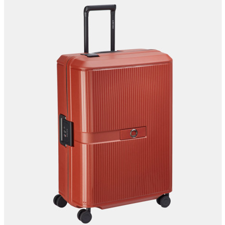 Delsey Vauban Hard Shell 4-Wheel 70 CM TSA Terracotta Luggage