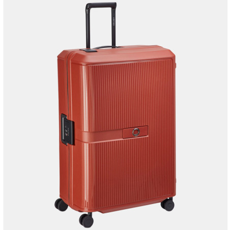 Delsey Vauban Hard Shell 4-Wheel 76 CM TSA Terracotta Luggage