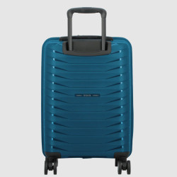 Jump Inlu Carry-on Rigid Ultra-Light 4 Wheels Tsa 55Cm Petrol Blue