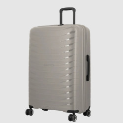 Jump Inlu Rigid Expandable Suitcase 4 Wheels TSA 68cm Beige