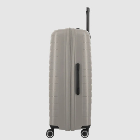 Jump Inlu Valise Rigide Extensible 4 Roues Tsa 68Cm Beige profil