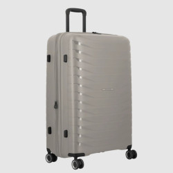 Jump Inlu Valise Rigide Extensible 4 Roues Tsa 68Cm Beige côté