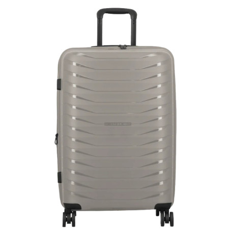 Jump Inlu Valise Rigide Extensible 4 Roues Tsa 68Cm Beige