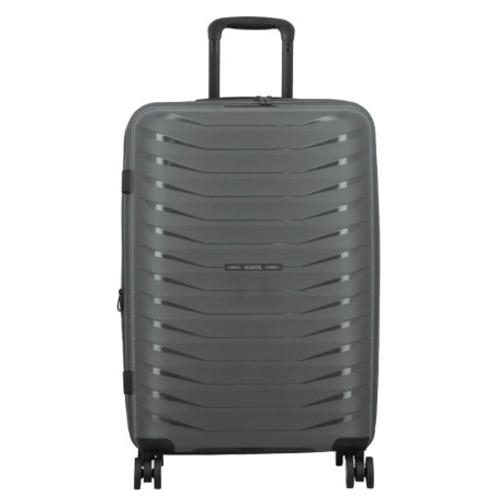 Jump Inlu Valise Rigide Extensible 4 Roues Tsa 68Cm Gris