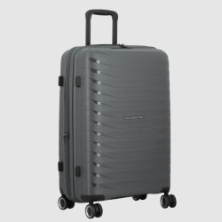 Jump Inlu Valise Rigide Extensible 4 Roues Tsa 68Cm Gris côté