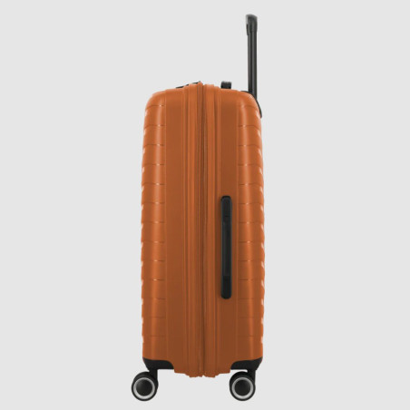 Jump Inlu Valise Rigide Extensible 4 Roues Tsa 68Cm Orange profil