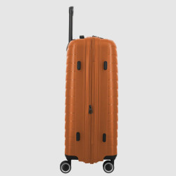 Jump Inlu Rigid Expandable Suitcase 4 Wheels Tsa 68Cm Orange