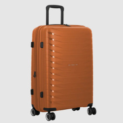 Jump Inlu Rigid Expandable Suitcase 4 Wheels Tsa 68Cm Orange