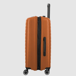 Jump Inlu Rigid Expandable Suitcase 4 Wheels Tsa 68Cm Orange