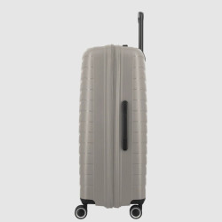 Jump Inlu Rigid Expandable Suitcase 4 Wheels Tsa 78Cm Beige