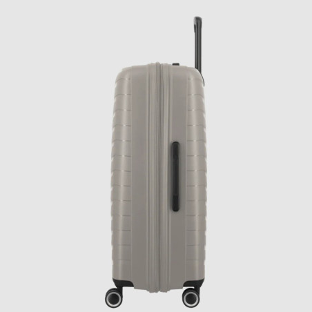 Jump Inlu Valise Rigide Extensible 4 Roues Tsa 78Cm Beige profil