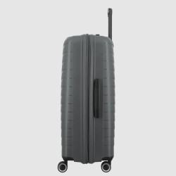 Jump Inlu Rigid Expandable Suitcase 4 Wheels Tsa 78Cm Grey