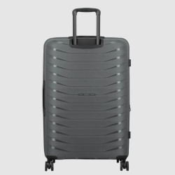 Jump Inlu Rigid Expandable Suitcase 4 Wheels Tsa 78Cm Grey