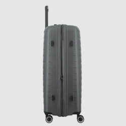 Jump Inlu Rigid Expandable Suitcase 4 Wheels Tsa 78Cm Grey