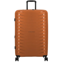 Jump Inlu Rigid Expandable Suitcase 4 Wheels Tsa 78Cm Orange
