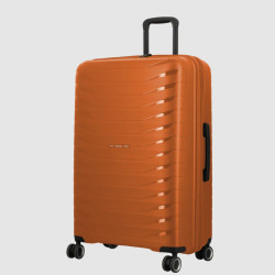 Jump Inlu Rigid Expandable Suitcase 4 Wheels Tsa 78Cm Orange