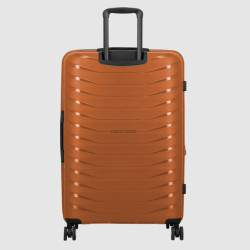 Jump Inlu Rigid Expandable Suitcase 4 Wheels Tsa 78Cm Orange
