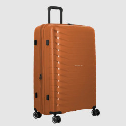 Jump Inlu Rigid Expandable Suitcase 4 Wheels Tsa 78Cm Orange