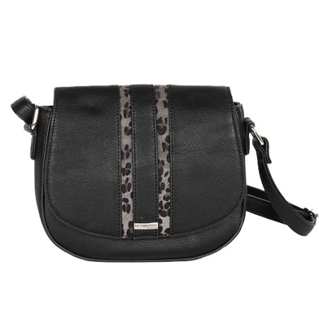 Les Tropéziennes Una Shoulder Bag Black