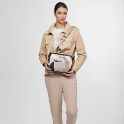 Anekke Eikon Drawstring Bag Inspired by a Canvas Double Compartment...
