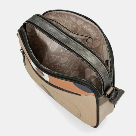 Anekke Eikon Drawstring Bag Inspired by a Canvas Double Compartment...