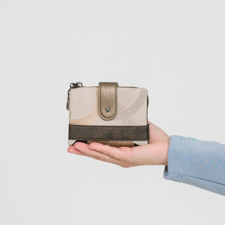 Anekke Eikon Small Wallet Inspired by a Canvas Double Compartments ...