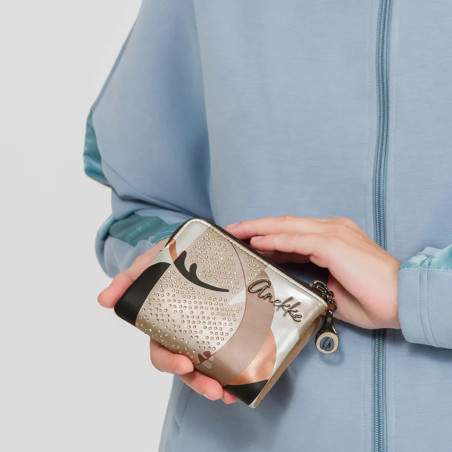 Anekke Eikon Small Wallet Inspired by a Canvas Double Compartments ...