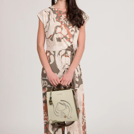 Anekke Gaia Backpack Square Shape Cream