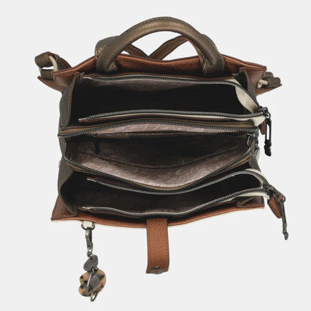 Anekke Gaia Backpack Square Shape Cream