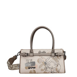 Anekke Olympia Baguette Bag Round Handles Taupe