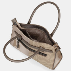Anekke Olympia Baguette Bag Round Handles Taupe