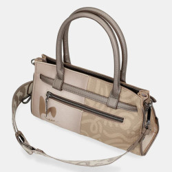 Anekke Olympia Baguette Bag Round Handles Taupe