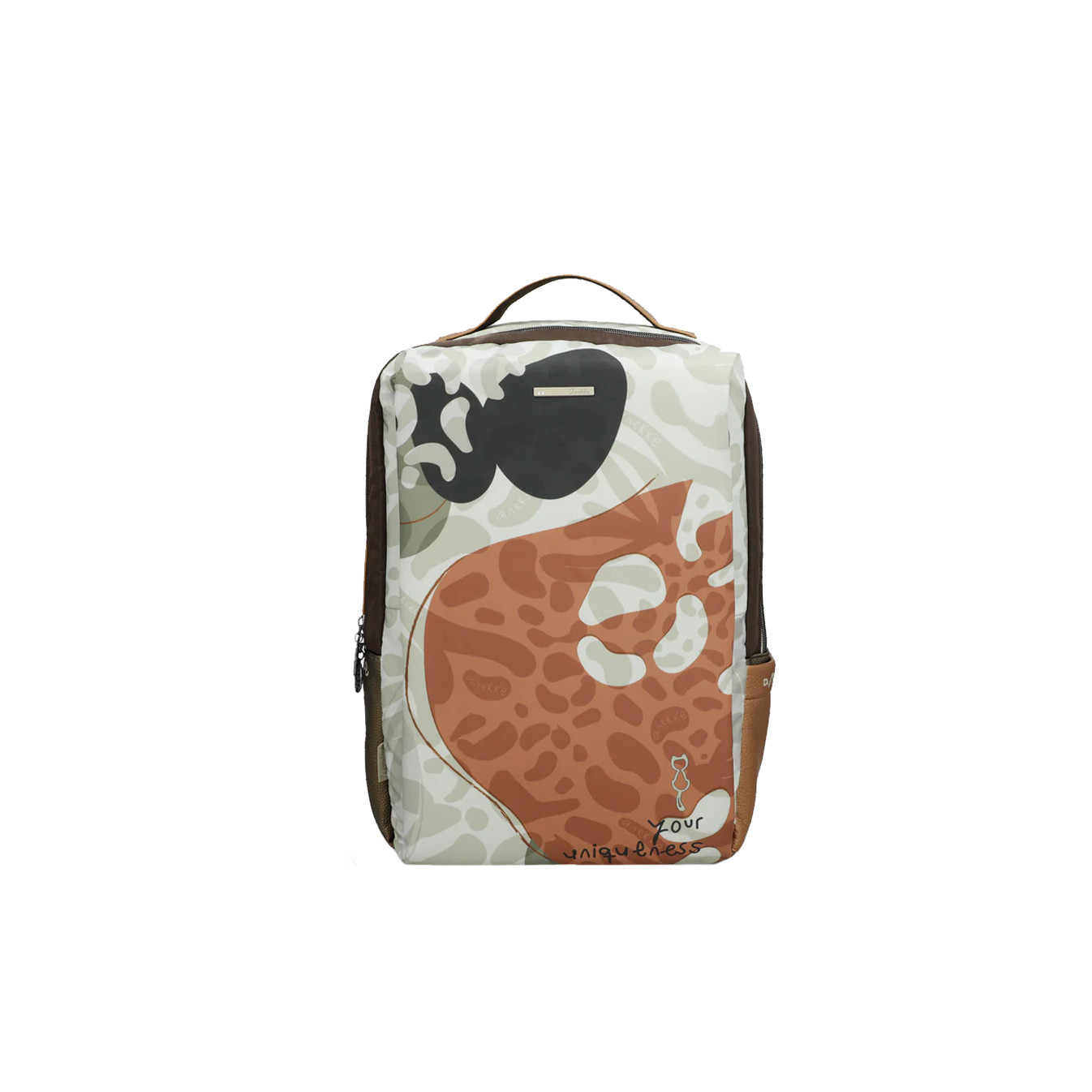 Anekke Sophia Double Compartment Travel Backpack Cream