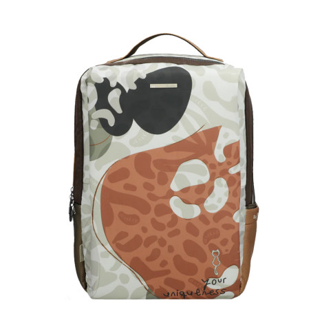 Anekke Sophia Double Compartment Travel Backpack Cream